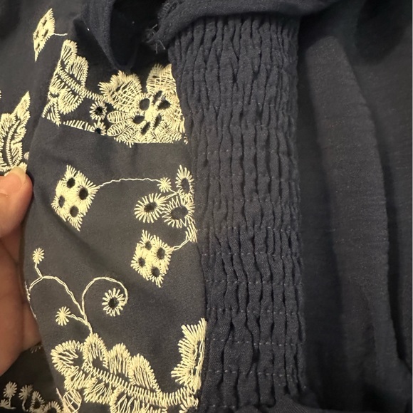 Navy blue maxi dress NWT - Picture 6 of 9